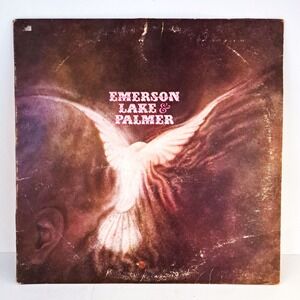 Emerson Lake Palmer Vinyl LP Self Titled Cotillion 1970 Prog Rock Classic Record
